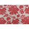 Thibaut Helena F94102 Printed Linen Drapery Fabric in Red 