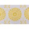Thibaut Sun Garden W716033 Printed & Embroidered Linen Drapery Fabric in Yellow