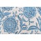Thibaut Rivera W713025 Embroidered Drapery Fabric in Blue on Flax