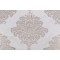 Thibaut Arturo Damask W713017 Embroidered Drapery Fabric in Grey on White