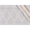 Thibaut Frankfurt W74108 Embroidered Linen Drapery Fabric in White