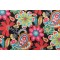 PK Lifestyles Flower Child Printed Polyester Outdoor Fabric in Spectrum