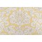 Thibaut Trelawny Damask Printed Linen Blend Drapery Fabric in Yellow