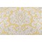 Thibaut Trelawny Damask F914216 Printed Linen Blend Drapery Fabric in Yellow