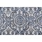Thibaut Sansome F94151 Printed Linen Blend Drapery Fabric in Navy