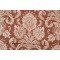 Thibaut Sabeen F97904 Printed Linen Drapery Fabric in Brown