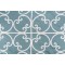 Anna French Cernobbia W714200 Embroidered Drapery Fabric in Mineral for Thibaut