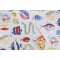 Thibaut Cozumel F916040 Printed Cotton Drapery Fabric in Red, White and Blue