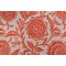 Thibaut Rivera W713047 Embroidered Drapery Fabric in Coral on Flax