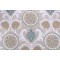 Thibaut Banyan W764100 Printed & Embroidered Linen Drapery Fabric in Aqua 
