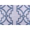 Anna French Songyue W736144 Embroidered Drapery Fabric in Blue for Thibaut