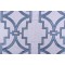Anna French Songyue W736144 Embroidered Drapery Fabric in Blue for Thibaut