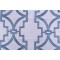 Anna French Songyue W736144 Embroidered Drapery Fabric in Blue for Thibaut