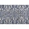 Thibaut Sansome F94151 Printed Linen Blend Drapery Fabric in Navy