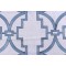Anna French Songyue W736144 Embroidered Drapery Fabric in Blue for Thibaut