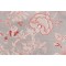Thibaut Rittenhouse F94147 Printed Linen Drapery Fabric in Red on Linen