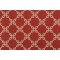 1 Yard Thibaut Bowen W74337 Woven Upholstery Fabric in Coral