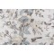 Thibaut Nemour F936131 Printed Linen Blend Drapery Fabric in Beige and Aqua