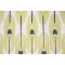 Premier Prints Feathers Slub Printed Cotton Drapery Fabric in Canal