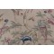 Thibaut Giselle F914229 Printed Linen Blend Drapery Fabric in Plum on Natural