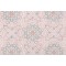Waverly Astrid Printed Cotton Drapery Fabric in Spa