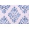 Lacefield Blythe-White Flax Printed Cotton Drapery Fabric in Pacific
