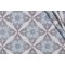 Villa D Ascoli Oasis Embroidered Drapery Fabric in Porcelain 