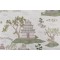 Hamilton Minato Printed Cotton Drapery Fabric in Ivy 