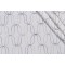 Novogratz Acoustic Embroidered Drapery Fabric in Indigo