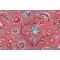 P Kaufmann Marseille Printed Cotton Twill Drapery Fabric in Cranberry