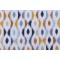 Stof France Horacio Printed Cotton Drapery Fabric in Marine