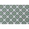 P Kaufmann Dori Printed Cotton Blend Drapery Fabric in Peacock 