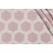 Valiant Fabrics Lane Embroidered Drapery Fabric in Blush 