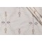 Scalamandre White Hall Embroidered Silk Drapery Fabric in Frost 