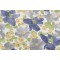 Robert Allen Evanthey Flora Printed Slubbed Cotton Drapery Fabric in Greystone