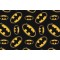 Batman Licensed Logo Toss Printed Cotton Craft Fabric 