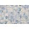 PK Lifestyles Farmhouse Leaf Printed Polyester Outdoor Fabric in Chambray