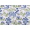 Premier Prints Meadow-Slub Linen White Printed Drapery Fabric in Bermuda