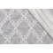 P Kaufmann Clementine Sheer Embroidered Drapery Fabric in Vanilla 