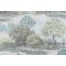 Hamilton Hillsville Printed Cotton Drapery Fabric in Mist 