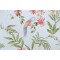 Thibaut Flamingo Bay F96745 Printed Cotton Drapery Fabric in Aqua