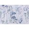 Premier Prints Seascape - Slub Canvas Printed Cotton Drapery Fabric in Wave 