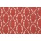 Thibaut Pearl Trellis Woven Upholstery Fabric in Coral