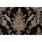 Scalamandre Marquise Woven Chenille Upholstery Fabric in Black