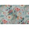 Waverly Your Grace Printed Cotton Drapery Fabric in Lagoon 
