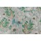 Kelly Ripa Home Flower Mania Printed Cotton Drapery Fabric in Seaglass