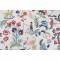 Roth & Tompkins Carousel Printed Cotton Drapery Fabric in Teal-Raspberry for Heritage Fabrics 