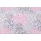 Premier Prints Blooms Printed Cotton Drapery Fabric in Baby Pink 