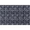 Lacefield Lucia Printed Cotton Drapery Fabric in Navy 