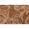 Scalamandre Edinburgh Stripe Hessian Printed Jute Drapery Fabric in Bronze